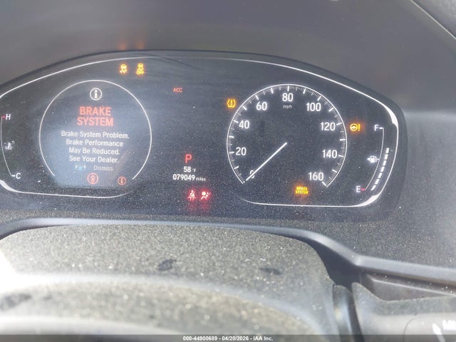 44900689 :رقم المزاد ، 1HGCV2F9XJA021158 vin ، 2018 Honda Accord Touring 2.0t مزاد بيع
