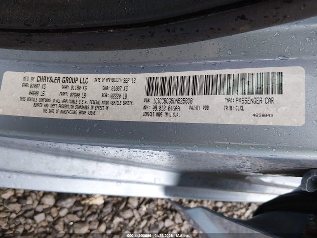 Продаж на аукціоні авто 2013 Chrysler 200 Limited, vin: 1C3CCBCG9DN525838, номер лоту: 44900699