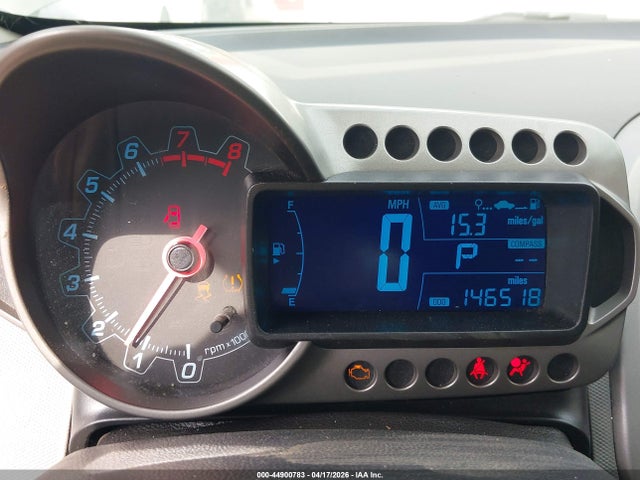 Продажа на аукционе авто 2016 Chevrolet Sonic Ltz Auto, vin: 1G1JE5SB6G4139806, номер лота: 44900783