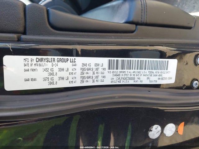 44900941 :رقم المزاد ، 1C4RJFAG0EC566569 vin ، 2014 Jeep Grand Cherokee Laredo مزاد بيع