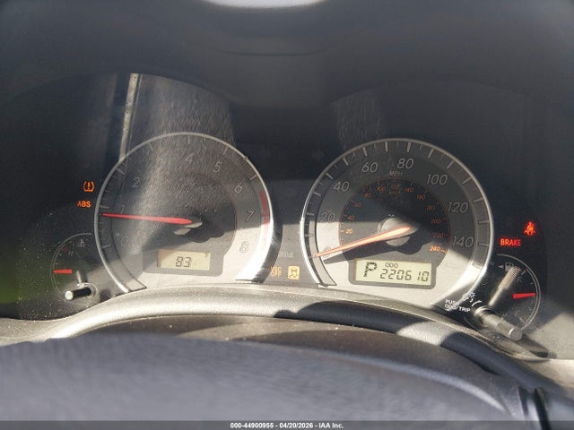 44900955 :رقم المزاد ، 1NXBU4EE4AZ271450 vin ، 2010 Toyota Corolla S مزاد بيع