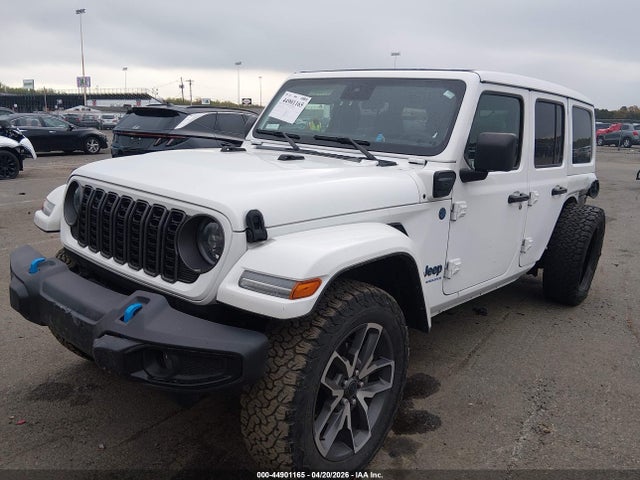 2024 Jeep Wrangler 4xe Sport S 4xe მანქანა იყიდება აუქციონზე, vin: 1C4RJXN6XRW196209, აუქციონის ნომერი: 44901165