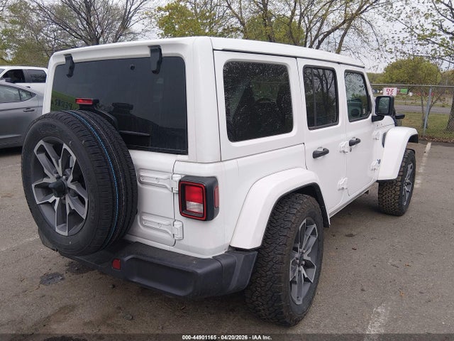 2024 Jeep Wrangler 4xe Sport S 4xe მანქანა იყიდება აუქციონზე, vin: 1C4RJXN6XRW196209, აუქციონის ნომერი: 44901165