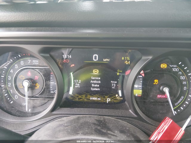 2024 Jeep Wrangler 4xe Sport S 4xe მანქანა იყიდება აუქციონზე, vin: 1C4RJXN6XRW196209, აუქციონის ნომერი: 44901165
