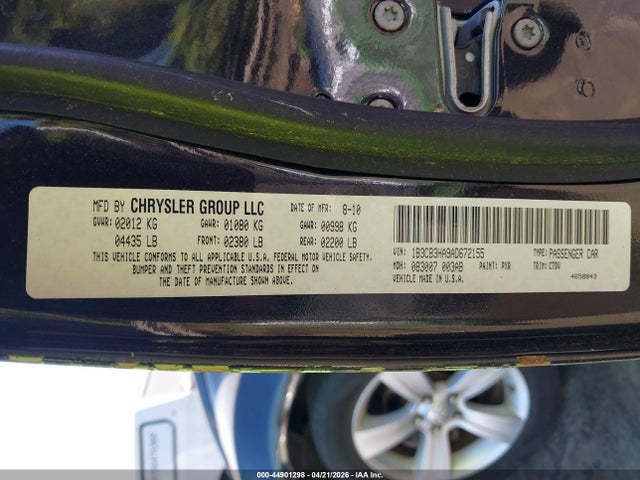 Продажа на аукционе авто 2010 Dodge Caliber Mainstreet, vin: 1B3CB3HA9AD672155, номер лота: 44901298