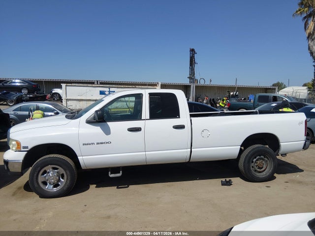 Aukcja sprzedaży 2003 Dodge Ram 2500 Slt/laramie/st, vin: 3D7KU28D13G782010, numer aukcji: 44901329