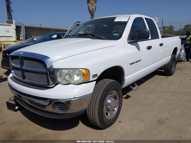 Aukcja sprzedaży 2003 Dodge Ram 2500 Slt/laramie/st, vin: 3D7KU28D13G782010, numer aukcji: 44901329