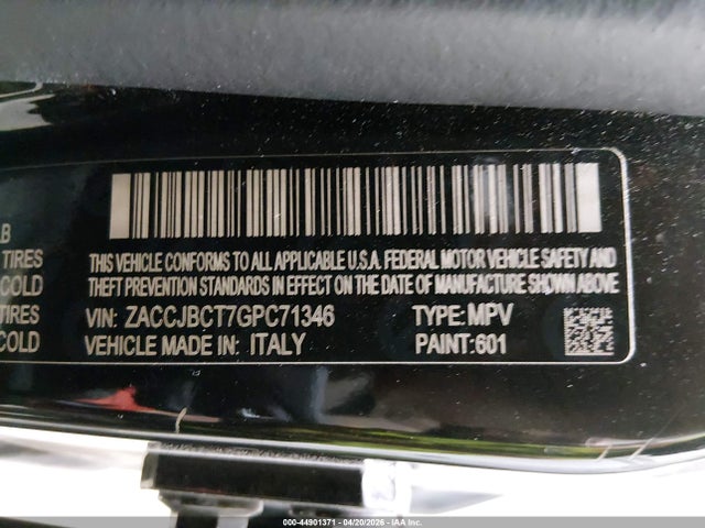 Aukcja sprzedaży 2016 Jeep Renegade Trailhawk, vin: ZACCJBCT7GPC71346, numer aukcji: 44901371