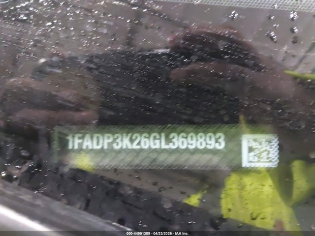 Продаж на аукціоні авто 2016 Ford Focus Se, vin: 1FADP3K26GL369893, номер лоту: 44901389