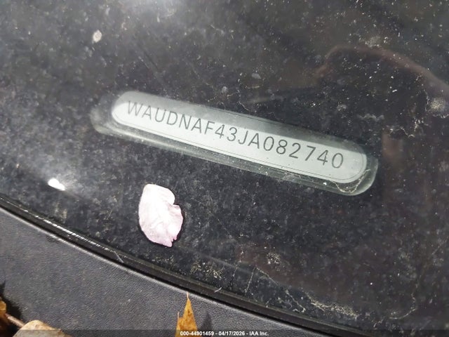 44901459 :رقم المزاد ، WAUDNAF43JA082740 vin ، 2018 Audi A4 2.0t Premium/2.0t Tech Premium مزاد بيع