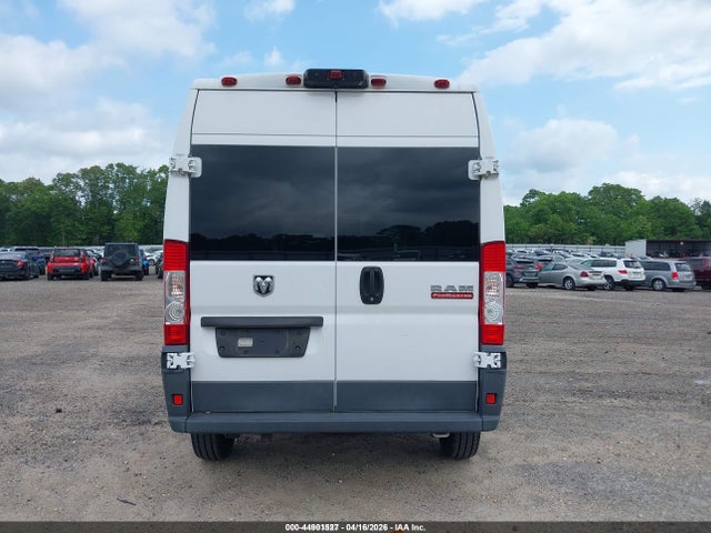 44901527 :رقم المزاد ، 3C6URVHG4JE116243 vin ، 2018 Ram Promaster 3500 High Roof 159 Wb مزاد بيع