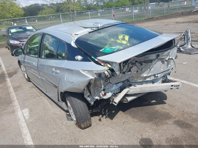 2021 Toyota Prius L Eco მანქანა იყიდება აუქციონზე, vin: JTDKAMFU6M3152831, აუქციონის ნომერი: 44901600