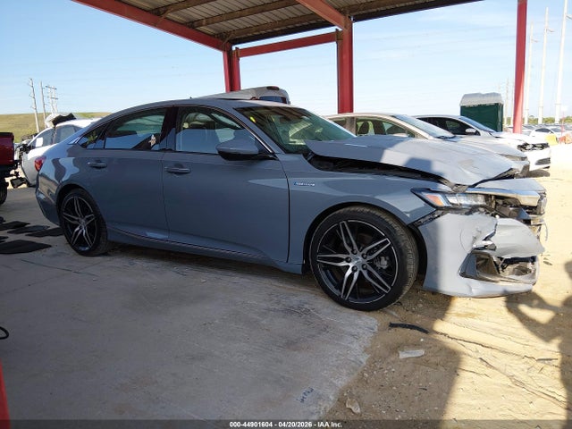 44901604 :رقم المزاد ، 1HGCV3F98NA024488 vin ، 2022 Honda Accord Hybrid Touring مزاد بيع