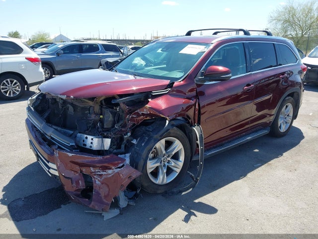 Toyota Highlander Limited 2017 5TDDZRFH6HS483494 Image 2