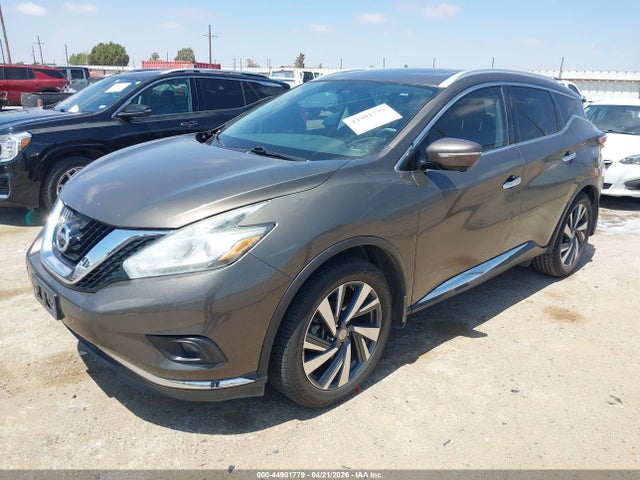 44901779 :رقم المزاد ، 5N1AZ2MG6FN202345 vin ، 2015 Nissan Murano Platinum مزاد بيع