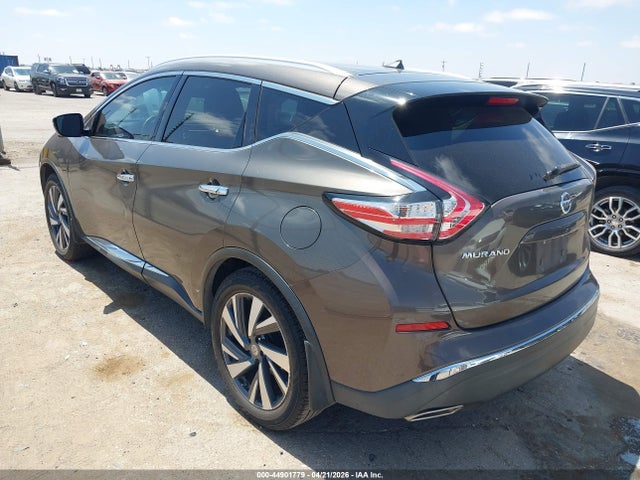 44901779 :رقم المزاد ، 5N1AZ2MG6FN202345 vin ، 2015 Nissan Murano Platinum مزاد بيع