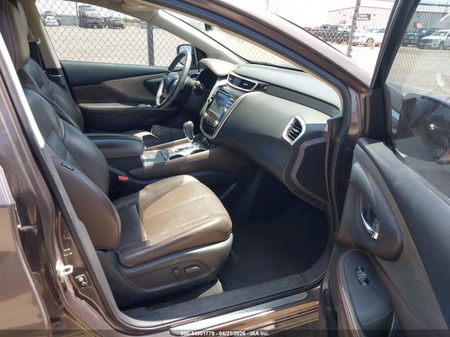 44901779 :رقم المزاد ، 5N1AZ2MG6FN202345 vin ، 2015 Nissan Murano Platinum مزاد بيع