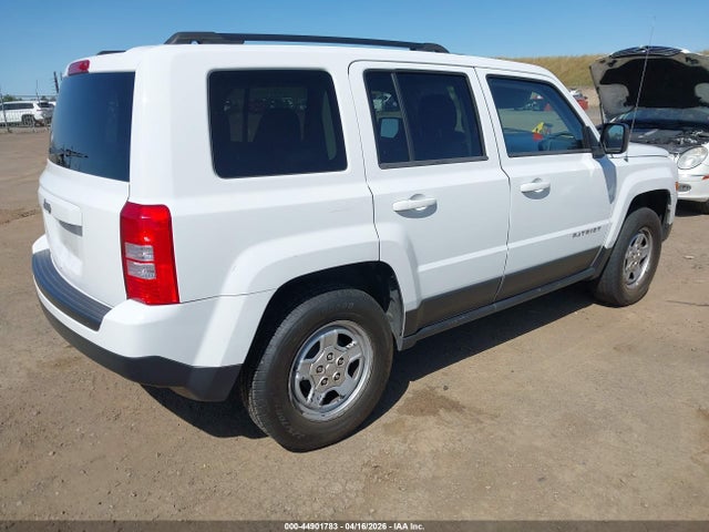 2014 Jeep Patriot Sport მანქანა იყიდება აუქციონზე, vin: 1C4NJPBA8ED596508, აუქციონის ნომერი: 44901783