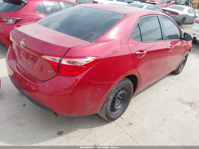 Aukcja sprzedaży 2018 Toyota Corolla Le, vin: 5YFBURHE5JP767545, numer aukcji: 44901801