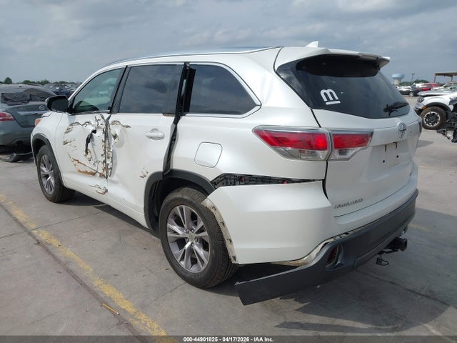 Aukcja sprzedaży 2015 Toyota Highlander Xle V6, vin: 5TDKKRFH5FS050855, numer aukcji: 44901825
