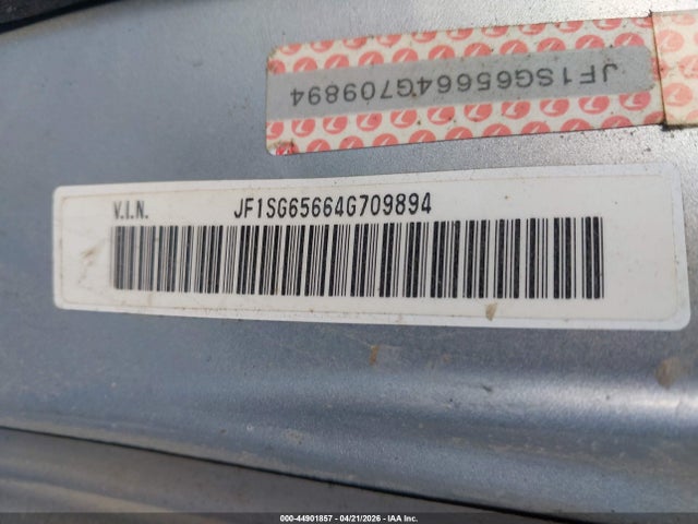 Продажа на аукционе авто 2004 Subaru Forester 2.5xs, vin: JF1SG65664G709894, номер лота: 44901857