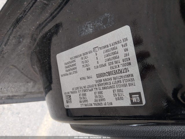 Aukcja sprzedaży 2011 Gmc Sierra 1500 Sle, vin: 1GTR2VE39BZ400655, numer aukcji: 44901909