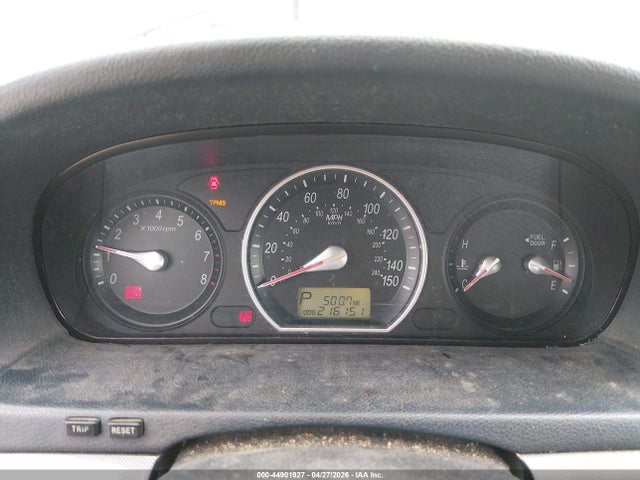 44901927 :رقم المزاد ، 5NPET46C27H270074 vin ، 2007 Hyundai Sonata Gls مزاد بيع