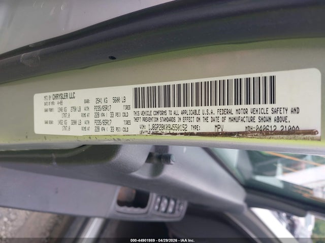 Aukcja sprzedaży 2009 Jeep Liberty Sport, vin: 1J8GP28K09W550152, numer aukcji: 44901989