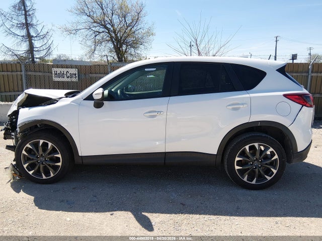 2016 Mazda Cx-5 Grand Touring მანქანა იყიდება აუქციონზე, vin: JM3KE4DY5G0791130, აუქციონის ნომერი: 44902019