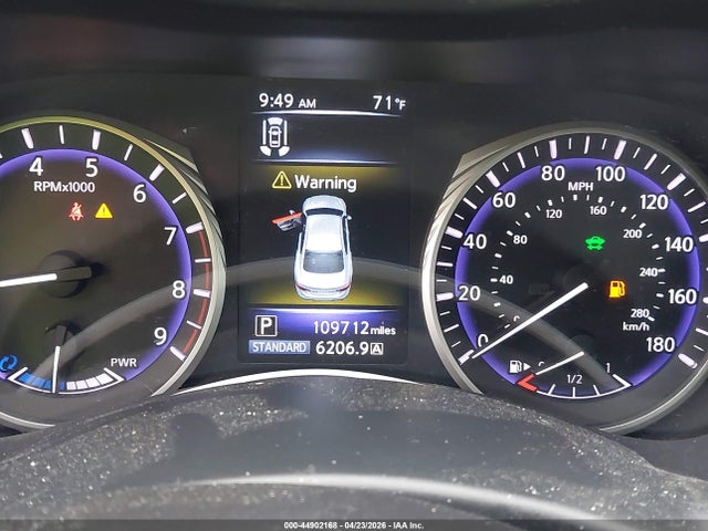 Aukcja sprzedaży 2016 Infiniti Q50 Hybrid, vin: JN1AV7AP9GM490034, numer aukcji: 44902168