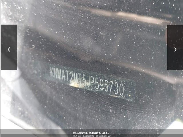 Aukcja sprzedaży 2018 Nissan Rogue S, vin: KNMAT2MT5JP596730, numer aukcji: 44902339
