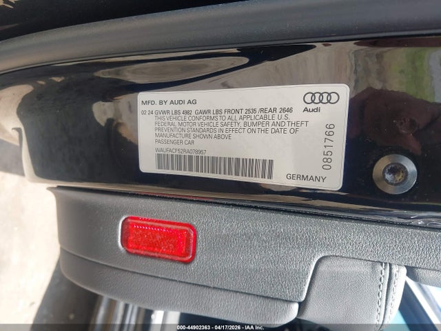 Продаж на аукціоні авто 2024 Audi A5 Sportback Premium Plus 45 Tfsi Quattro S Tronic, vin: WAUFACF52RA078957, номер лоту: 44902363