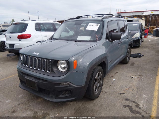 2017 Jeep Renegade Sport Fwd მანქანა იყიდება აუქციონზე, vin: ZACCJAAB0HPF42768, აუქციონის ნომერი: 44902373