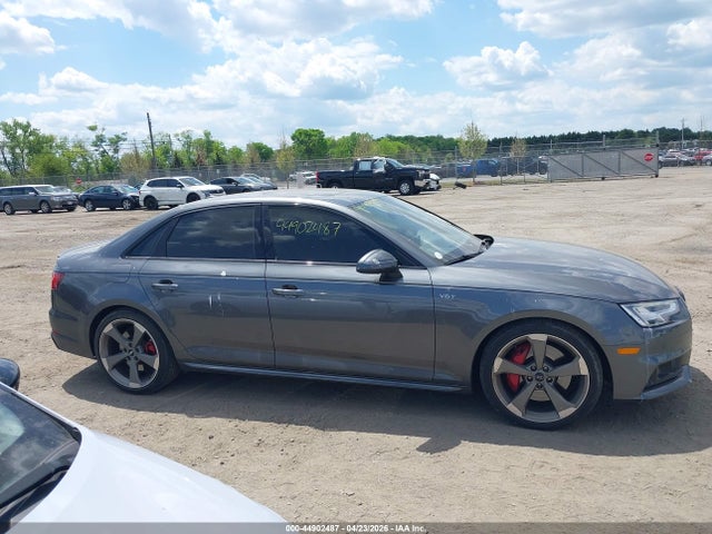 Продаж на аукціоні авто 2018 Audi S4 3.0t Premium Plus, vin: WAUC4AF45JA119088, номер лоту: 44902487