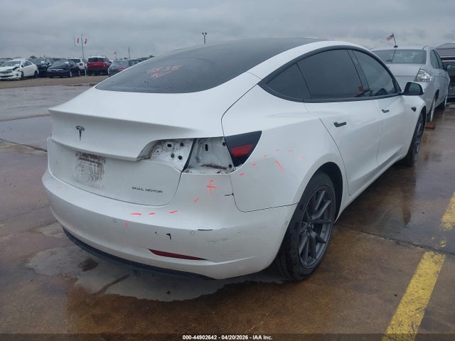 2021 Tesla Model 3 Long Range Dual Motor All-wheel Drive მანქანა იყიდება აუქციონზე, vin: 5YJ3E1EB7MF059567, აუქციონის ნომერი: 44902642