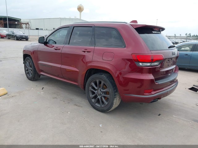 Aukcja sprzedaży 2018 Jeep Grand Cherokee High Altitude 4x2, vin: 1C4RJECG8JC222005, numer aukcji: 44902697