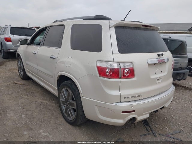 Aukcja sprzedaży 2012 Gmc Acadia Denali, vin: 1GKKRTED1CJ223761, numer aukcji: 44902719