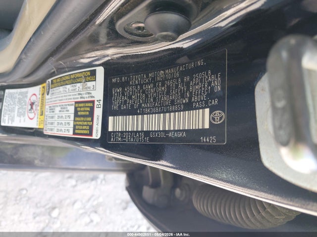 Продажа на аукционе авто 2007 Toyota Avalon Xls, vin: 4T1BK36BX7U188859, номер лота: 44902851