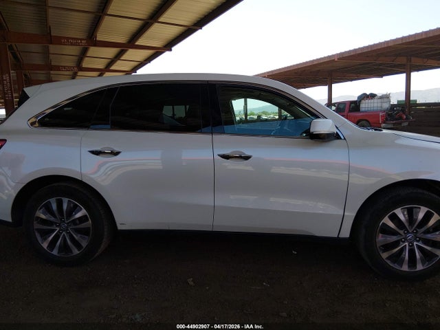 2015 Acura Mdx Technology Pkg W/entertainment Pkg მანქანა იყიდება აუქციონზე, vin: 5FRYD4H66FB011178, აუქციონის ნომერი: 44902907