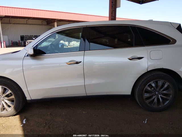2015 Acura Mdx Technology Pkg W/entertainment Pkg მანქანა იყიდება აუქციონზე, vin: 5FRYD4H66FB011178, აუქციონის ნომერი: 44902907