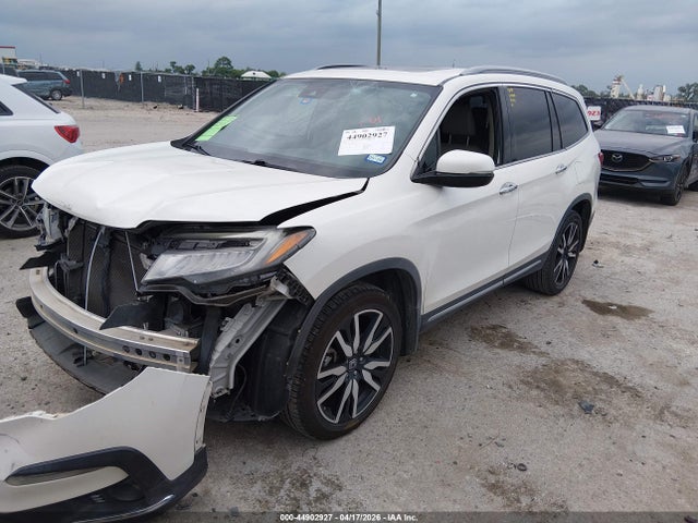 44902927 :رقم المزاد ، 5FNYF5H66KB011578 vin ، 2019 Honda Pilot Touring مزاد بيع
