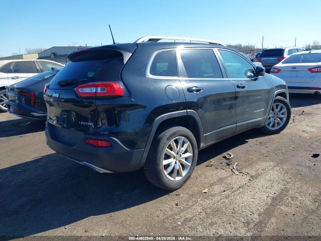 2017 Jeep Cherokee Limited 4x4 მანქანა იყიდება აუქციონზე, vin: 1C4PJMDS3HW507031, აუქციონის ნომერი: 44902945