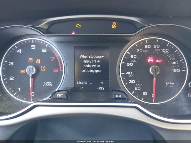 WAUEFAFL5FN016411 Audi A4 2.0t Premium
