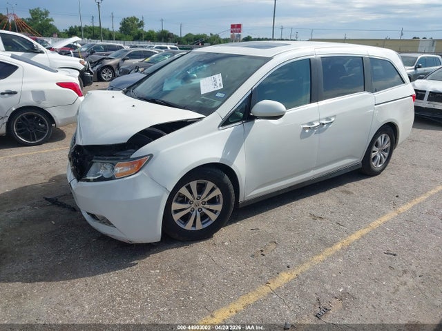 Auction sale of the 2016 Honda Odyssey Ex-l, vin: 5FNRL5H63GB105597, lot number: 44903002