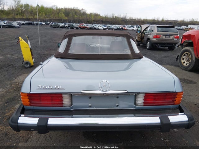 Aukcja sprzedaży 1982 Mercedes-benz 380 Sl, vin: WDBBA45A1CB014060, numer aukcji: 44903113