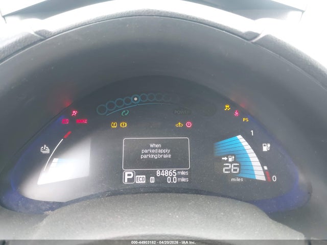 Продажа на аукционе авто 2013 Nissan Leaf S, vin: 1N4AZ0CP4DC400771, номер лота: 44903182
