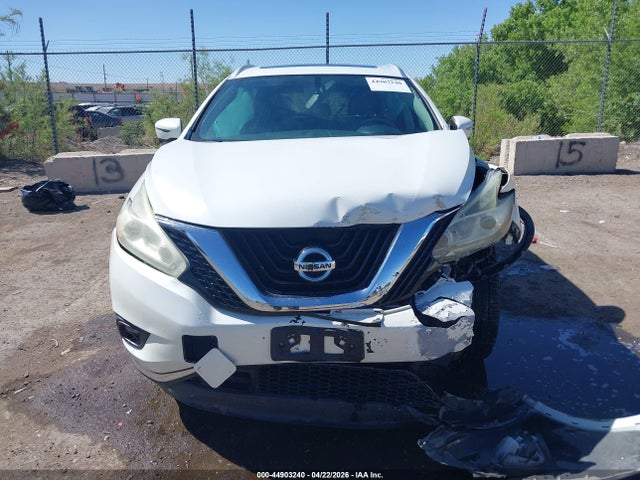 5N1AZ2MG3GN125905 Nissan Murano Platinum