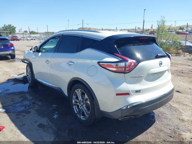 5N1AZ2MG3GN125905 Nissan Murano Platinum