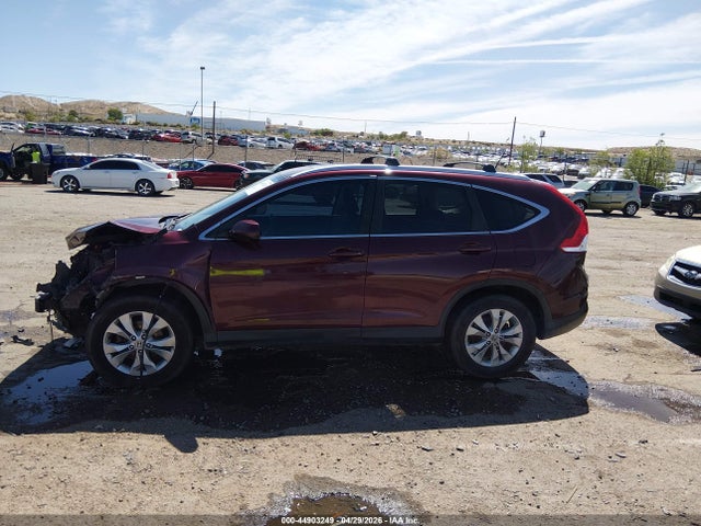 2014 Honda Cr-v Ex-l მანქანა იყიდება აუქციონზე, vin: 5J6RM4H71EL104873, აუქციონის ნომერი: 44903249