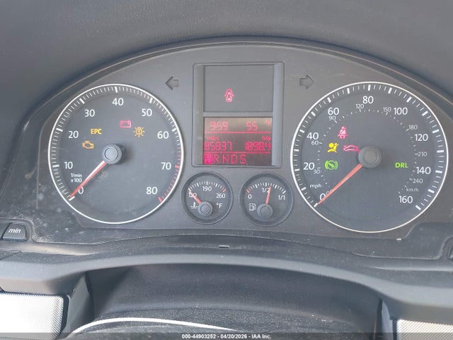 44903252 :رقم المزاد ، 3VWRJ71K88M182839 vin ، 2008 Volkswagen Jetta Wolfsburg Edition مزاد بيع